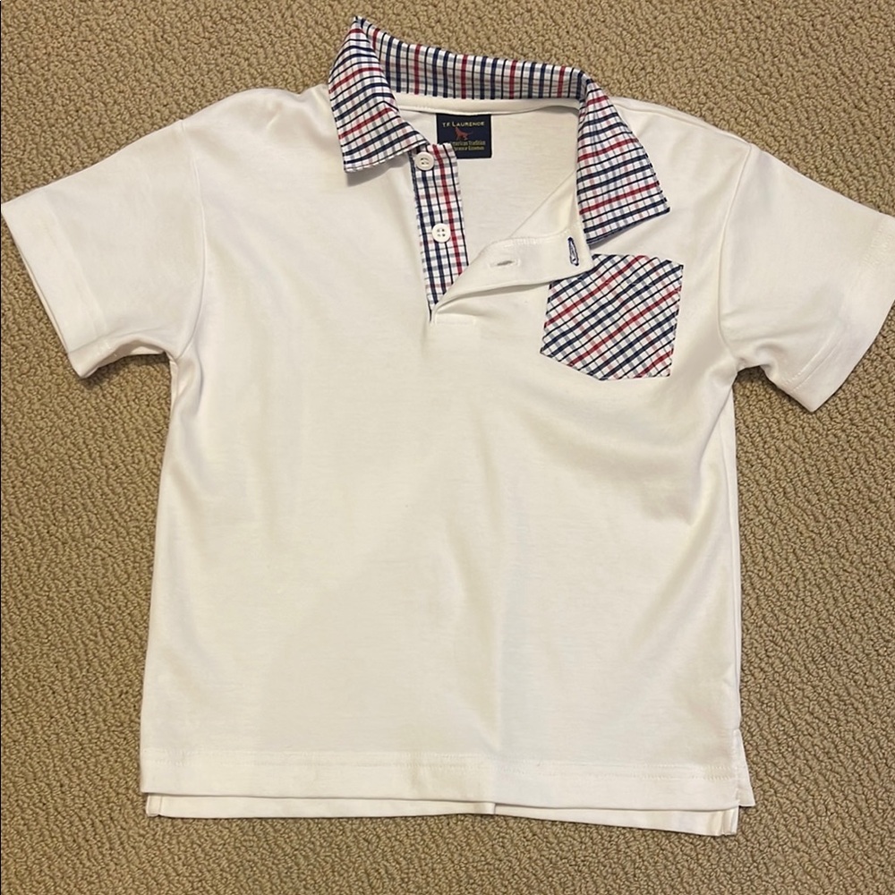 Size 4 Boys polo style shirt - TF Laurence